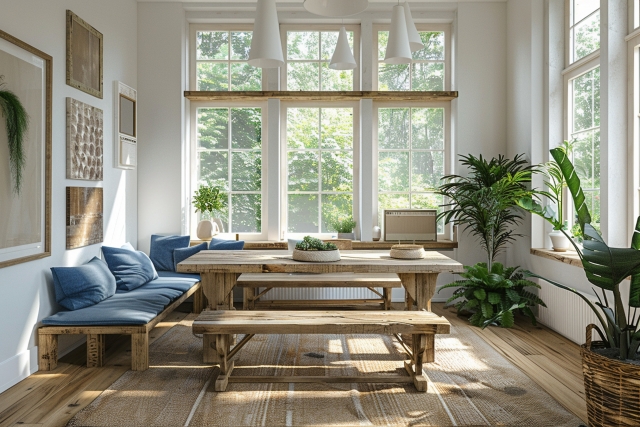 おしゃれなダイニング空間